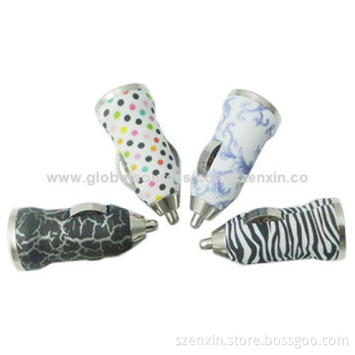 Printed USB Car Charger for iPhone and Other Smartphones